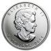 Image of (Sold in tubes of 25) Year 2011 1 oz Canadian Maple Leaf Silver Coin