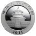 Image of 1 oz China Panda .999% Fine Silver Coin BU 2011 (In Capsule)