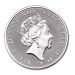 Image of 2021 Queen's Beasts 2 oz Silver BU 'Completer' Coin