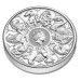 Image of 2021 Queen's Beasts 2 oz Silver BU 'Completer' Coin