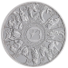 Image of 1 Oz Bullionstar Year of the Dragon Silver Coin 2024