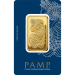 Image of 1 Oz PAMP Suisse Lady Fortuna Gold Minted Bar