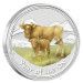 Image of Australian Lunar Series II 2009 Coloured Ox 1oz Silver Uncirculated Coin