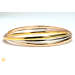 Image of Gold Trinity Bangle 18K, 75%, 2.8cm, 21cm, 41 gram