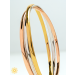 Image of Gold Trinity Bangle 18K, 75%, 2.8cm, 21cm, 41 gram