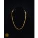 Image of Gold Cuban Link Twisted Chain Necklace 24k, 999%, 2mm, 48cm, 129.3 gram