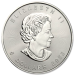 Image of 1 Oz Canadian Maple Leaf .9999% Fine Silver Coin BU 2022