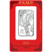 Image of 1 Oz PAMP Suisse Lunar Tiger .999% Fine Silver Bar (With Assay Card)