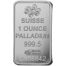 Image of 1 Oz PAMP Suisse Palladium Minted Bar