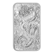 Image of 1oz 2024 Perth Mint Dragon Silver Rectangular Coin