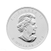 Image of 1 Oz Canadian Maple Leaf Lunar Snake Privy .9999% Fine Silver Coin 2013
