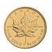 Image of 1/4 Oz Canadian Gold Maple Leaf Coin Year 1990