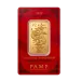 Image of 1 Oz PAMP Suisse Lunar Year of the Snake Gold Minted Bar (In Assay CertiCard)