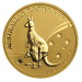 Image of 1 Oz Australian Kangaroo 99.99% Gold Coin 2009