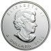 Image of 1 Oz Canadian Maple Leaf .9999% Fine Silver Coin 2009
