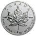 Image of 1 Oz Canadian Maple Leaf .9999% Fine Silver Coin 2009