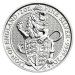 Image of 2oz Silver Queen's Beasts - Lion Year 2016