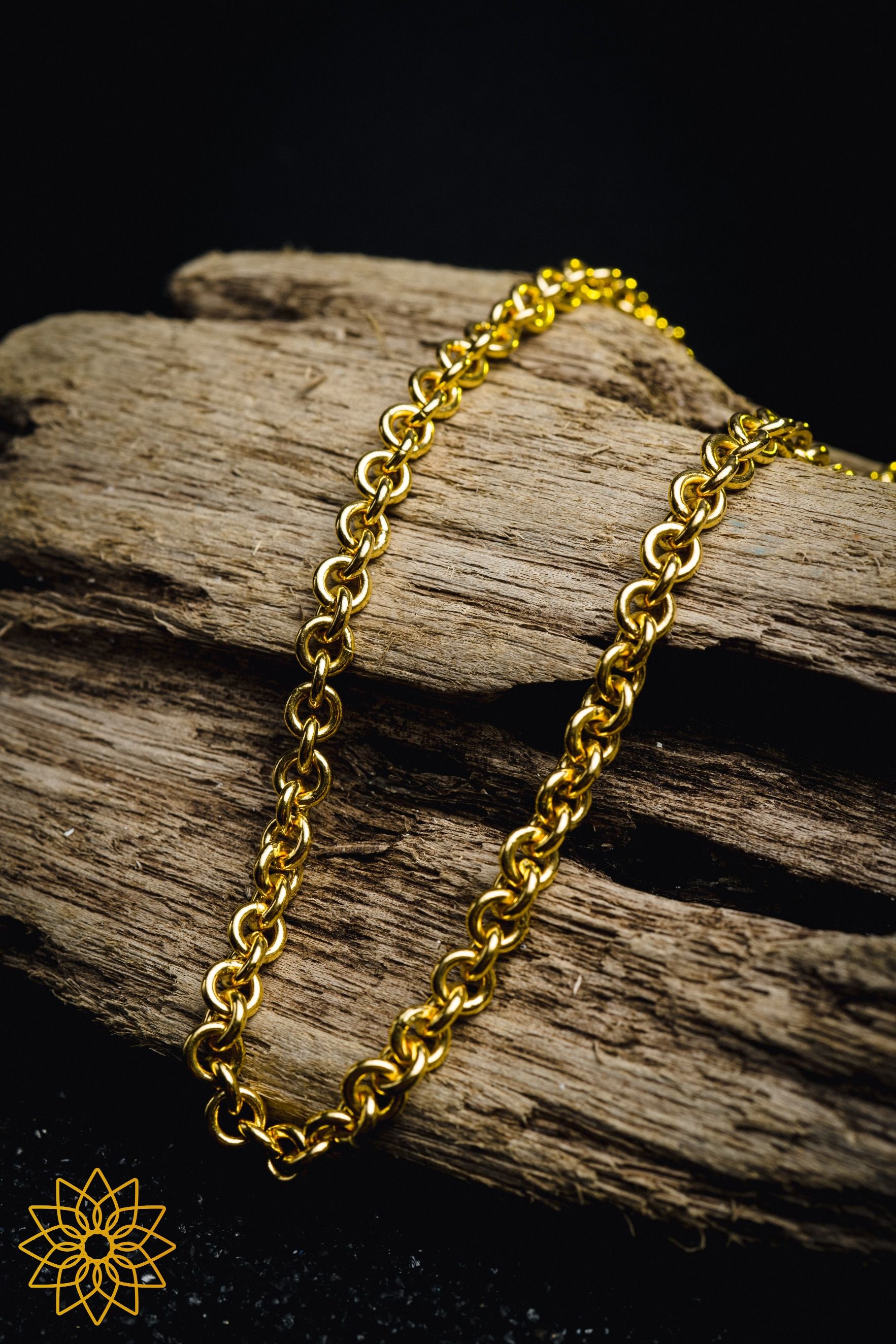 Buy Classic O Link Bullion Gold Necklace .9999 Fine gold from IPM